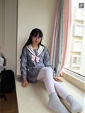 Love media No.005 JK uniform high school little sister, cotton stockings and silk stockings(110)